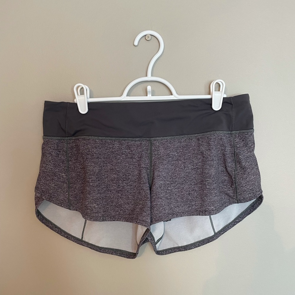 Lululemon speed shorts
